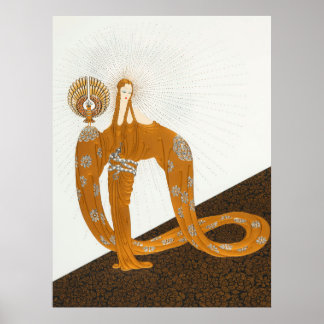 Erté - Celestial Virtues Suite, Radiance Poster