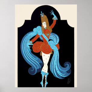 Erté - Costume For The Prince Charming Poster