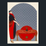 Erté - Emerald Eyes Poster<br><div class="desc">Erté - Emerald Eyes</div>