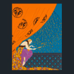 Erté - Fall Poster<br><div class="desc">Erté - Fall</div>