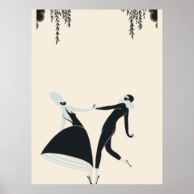 Erté - Figures Dancing Poster (Front)