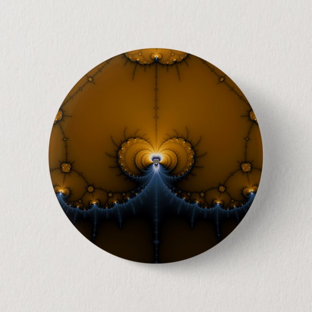 Erte - Fractal Button (Front)