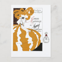 Erte French Perfume Ad Vintage Art Deco