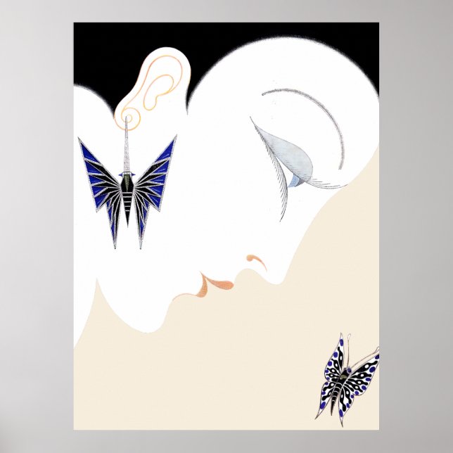 Erté - Harper's Bazaar, May 1928 Poster (Front)