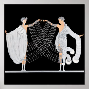 Erté - Love & Passion Suite, Marriage Dance Poster