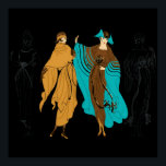 Erté - Metropolis Suite, On The Avenue Poster<br><div class="desc">Erté - Metropolis Suite, On The Avenue</div>