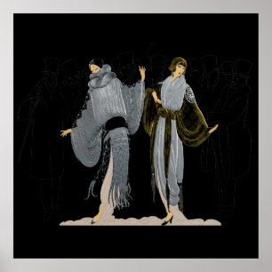 Erté - Metropolis Suite, Opening Night Poster