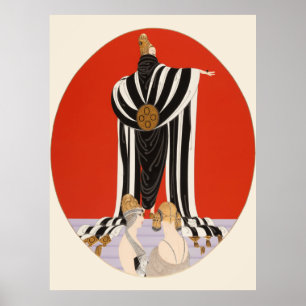 Erté - Monaco Poster