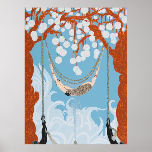 Erté - Spider Web, 1980 Poster (Front)