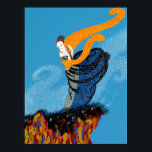 Erté - Summer Breeze Poster<br><div class="desc">Erté - Summer Breeze</div>