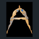 Erté - The Letter A from the Alphabet Suite, 1976 Poster<br><div class="desc">Erté - The Letter A from the Alphabet Suite,  1976</div>