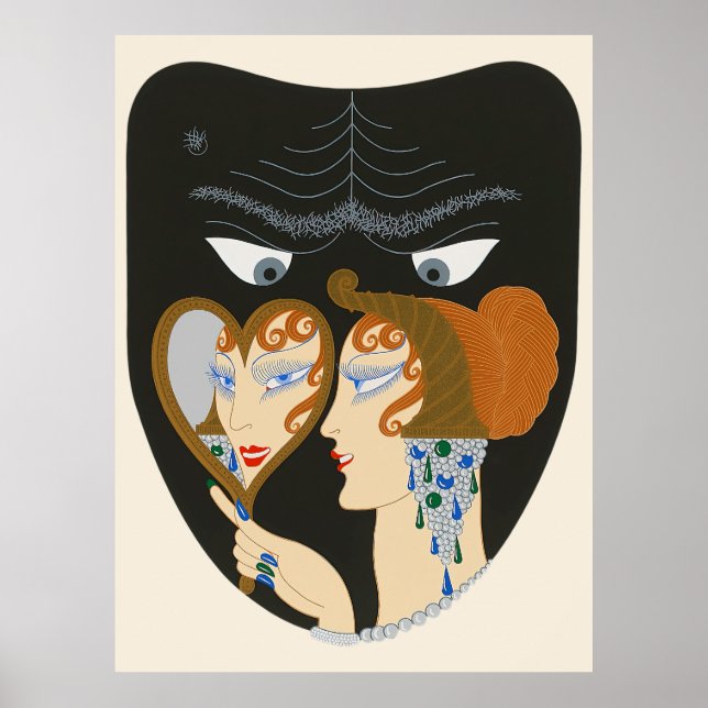 Erté - The Seven Deadly Sins Suite, Envy Poster (Front)