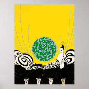 Erté - The Twenties Remembered Again Suite, Select Poster