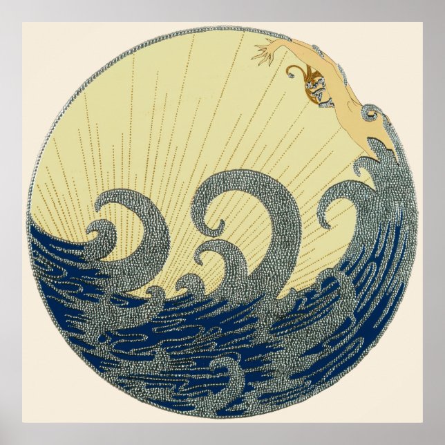 Erté - The Wave Poster (Front)
