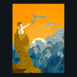 Erté - Wings of Victory Poster<br><div class="desc">Erté - Wings of Victory</div>