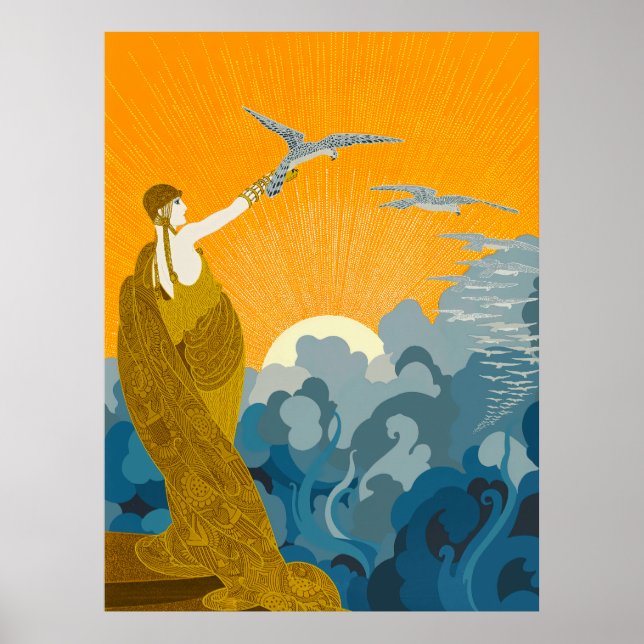 Erté - Wings of Victory Poster (Front)