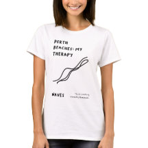 erth Beaches: My Therapy | Minimalist Line Art Des