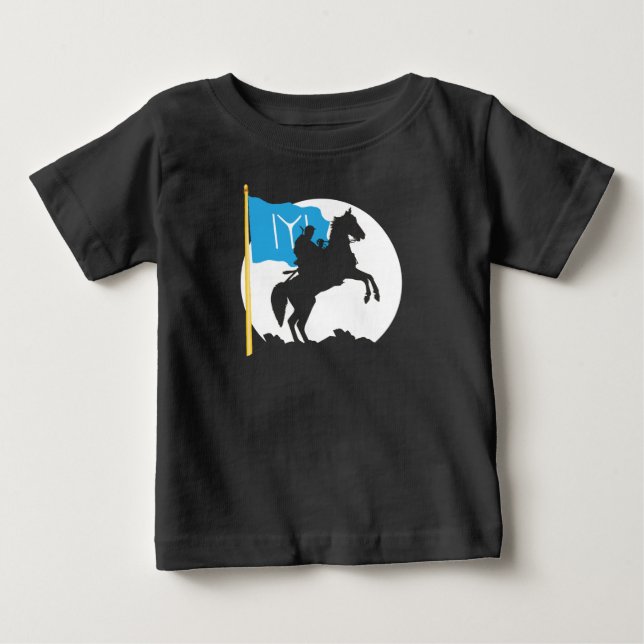 Ertugrul Bey Kayi IYI Flag Ottoman Empire Istanbul Baby T-Shirt (Front)