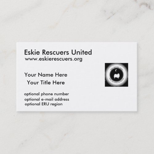ERU Business Card Template
