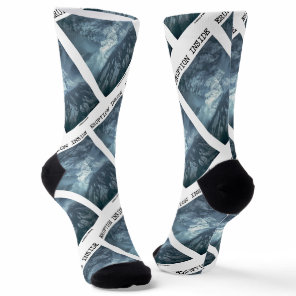 Eruption Inside Mt. Saint Helens Geology Psyche Socks