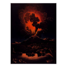 Eruption of Mount Etna at night (F Weber)