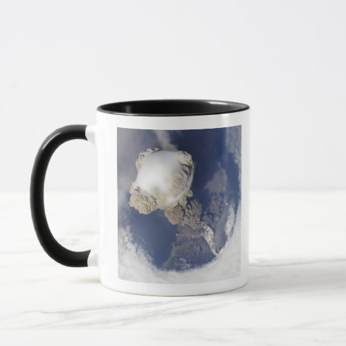 Eruption of Sarychev volcano Mug