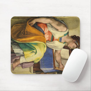 Erythraean Sibyl by Michelangelo Mouse Pad