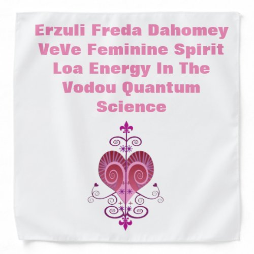 ERZULI FREDA DAHOMEY VEVE BANDANA