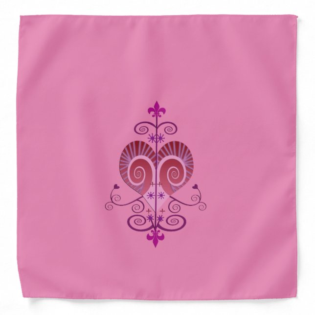  ERZULI FREDA DAHOMEY VEVE Bandana (Front)