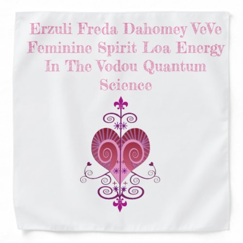 ERZULI FREDA DAHOMEY VEVE BANDANA