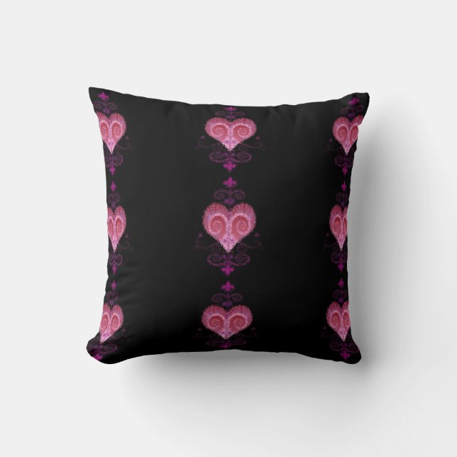 ERZULI FREDA DAHOMEY VEVE LOA VODOU GENEN PATHEON THROW PILLOW (Front)
