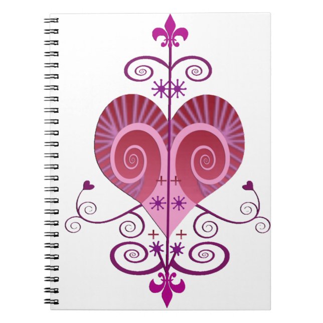 ERZULI FREDA DAHOMEY VEVE NOTEBOOK (Front)