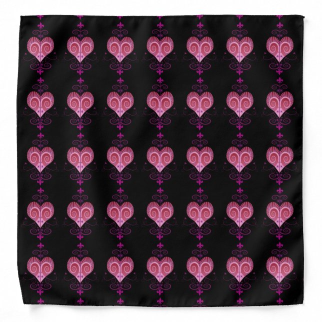ERZULI FREDA DAHOMEY VEVE SPIRIT VIBRATION ENERGY  BANDANA (Front)