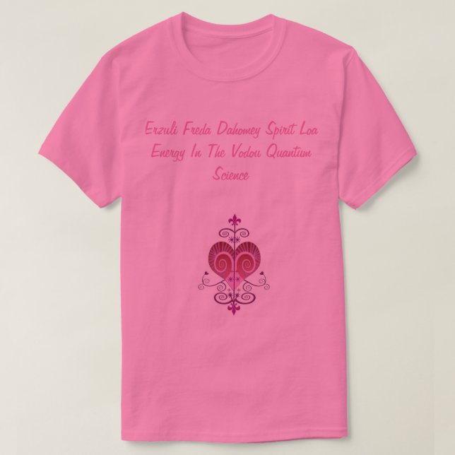  ERZULI FREDA DAHOMEY VEVE T-Shirt (Design Front)