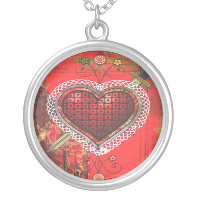 Erzulie Dantor Veve Pendant (Front)