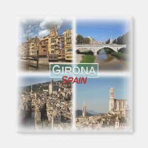 ES0140 Europe, Spain, Girona, Fridge Magnet