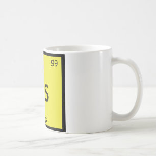 Es - Eggs Chemistry Periodic Table Symbol Coffee Mug