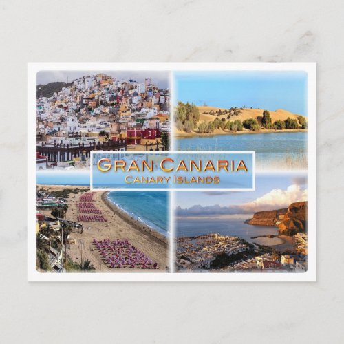 ES Gran Canaria _ Las Palmas _ Dunes de Maspalomas Postcard