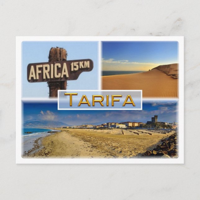 ES TARIFA - Spain Postcard (Front)