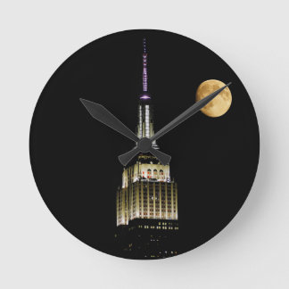 ESB at Night Round Clock