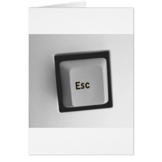 Esc Escape Key Cards (Front)
