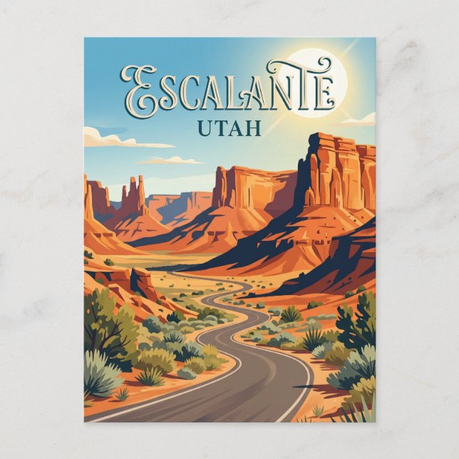 Escalante USA Postcard (Front)