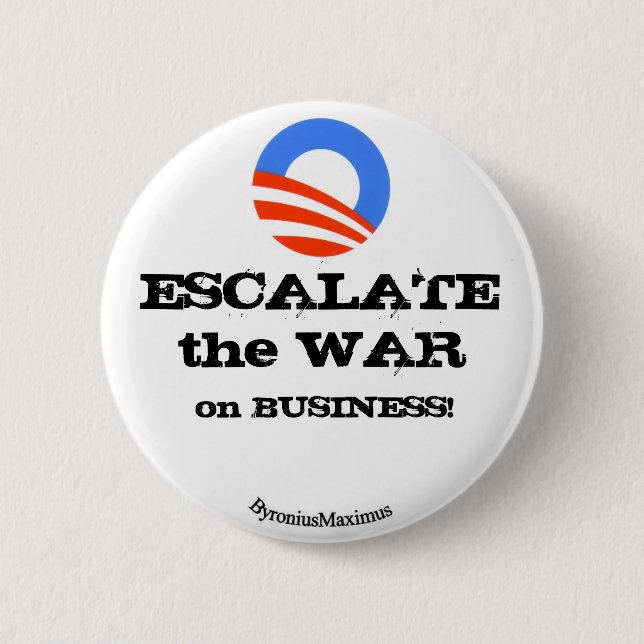 ESCALATE the WAR... Button (Front)