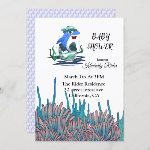 Escape From Egg Baby Shower Invitations