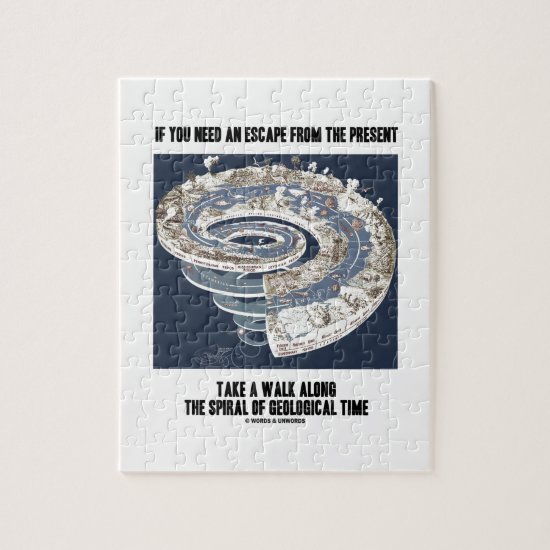 Escape From Present Walk Along Geological Time Jigsaw Puzzle