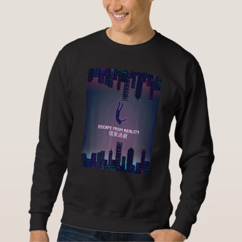 Escape From Reality Aesthetic Sweatshirt