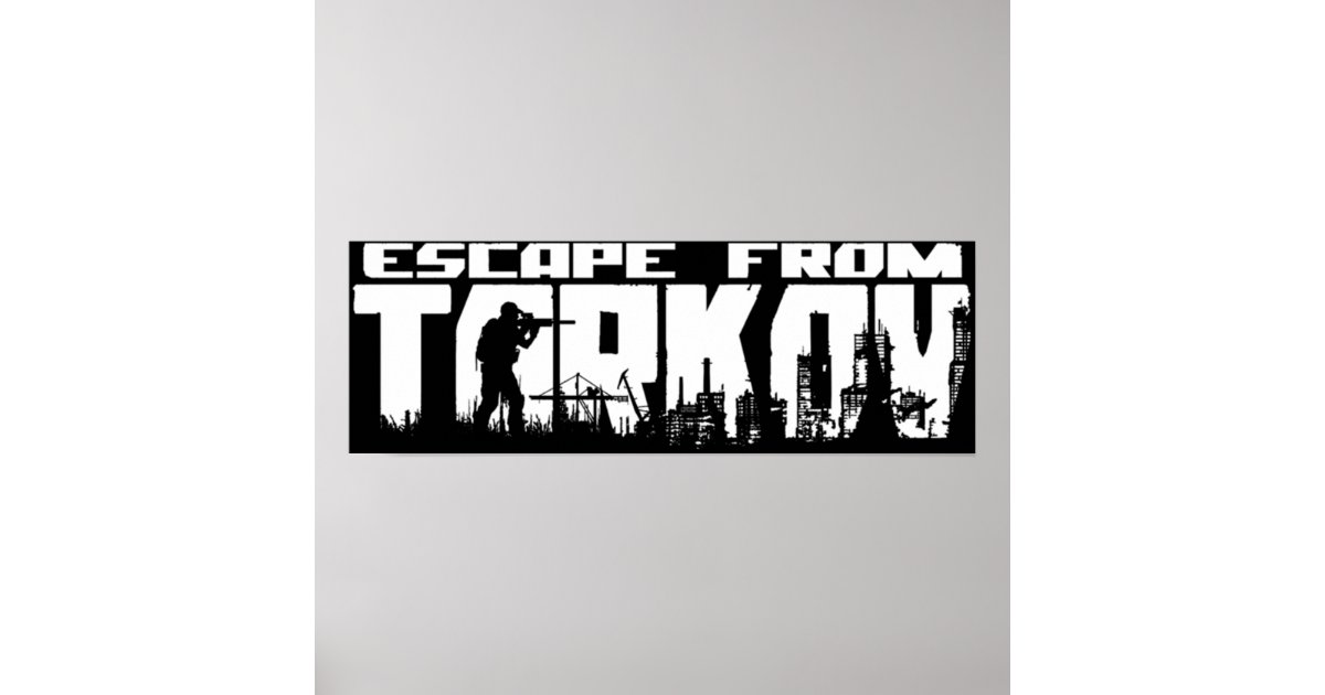 Escape From Tarkov Logo Poster | Zazzle