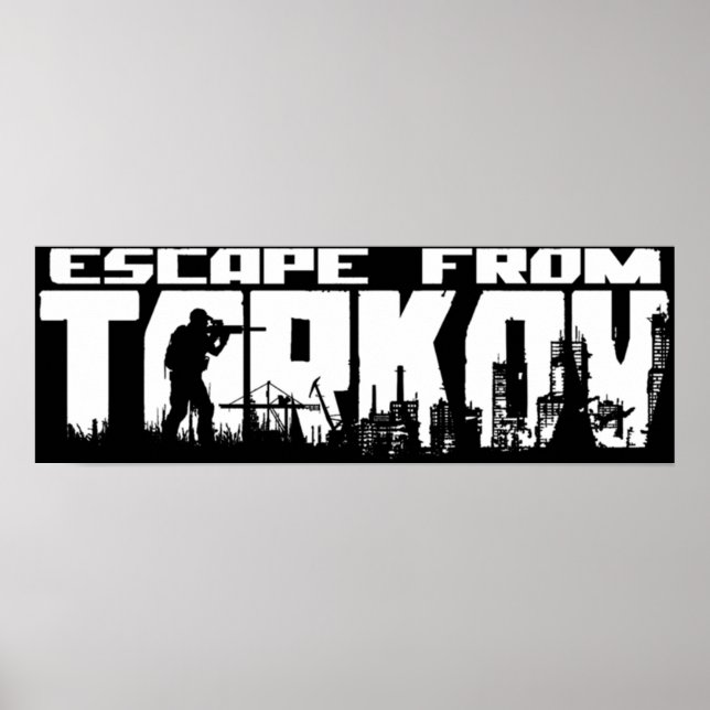 Escape From Tarkov Logo Poster (Front)