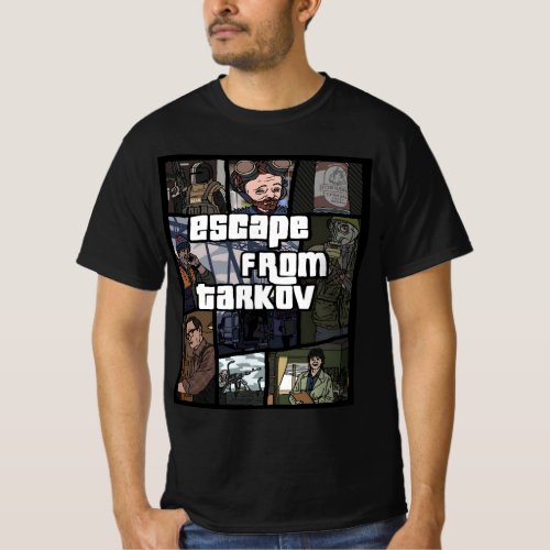 Escape from Tarkov Reddit Fan Art T_Shirt
