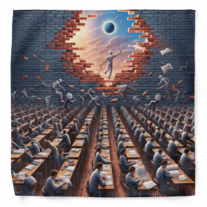 Escape from the Matrix: Surreal Exam Room Bandana